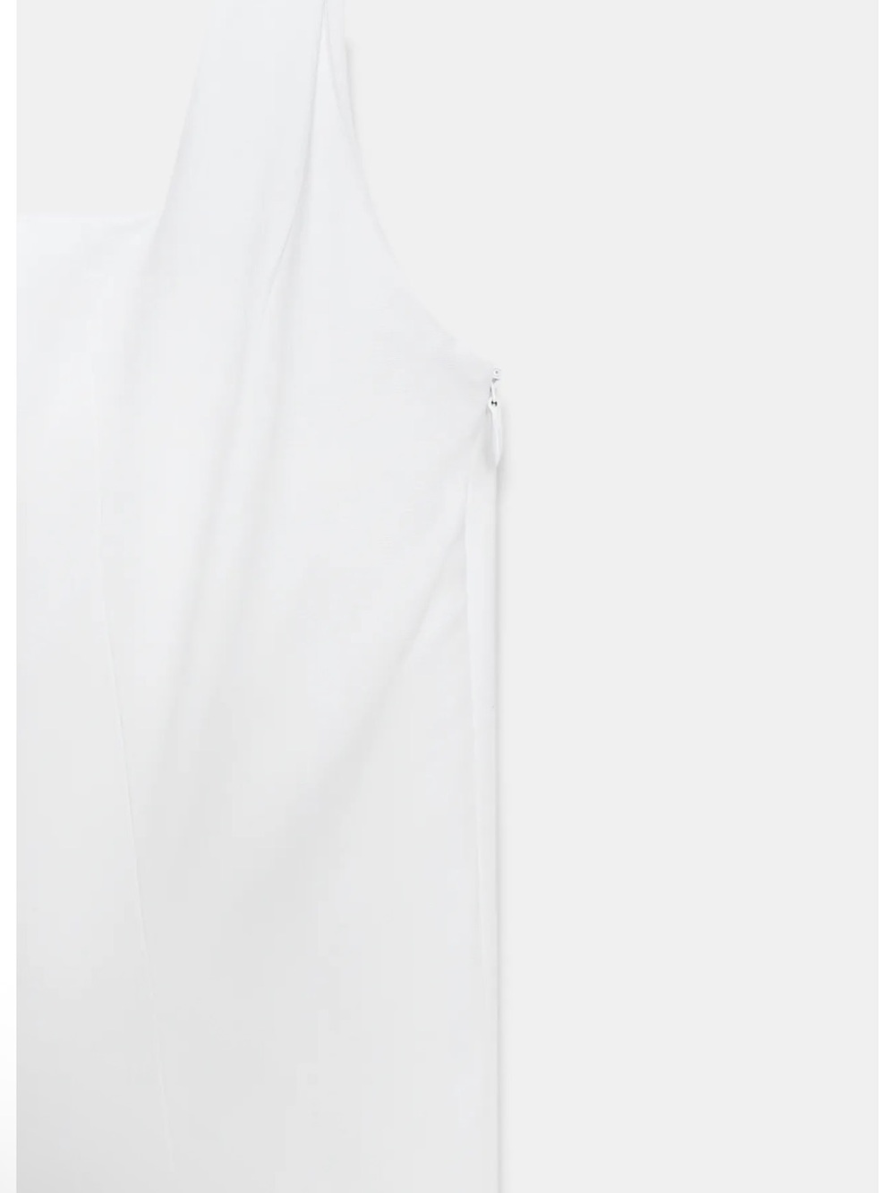 Zara POPLIN GODET MIDI DRESS - Picture 5 of 7